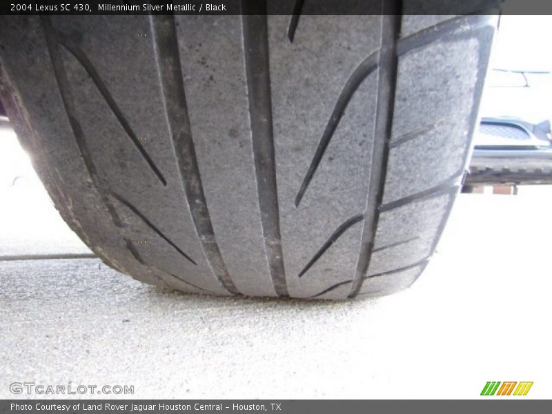 Millennium Silver Metallic / Black 2004 Lexus SC 430