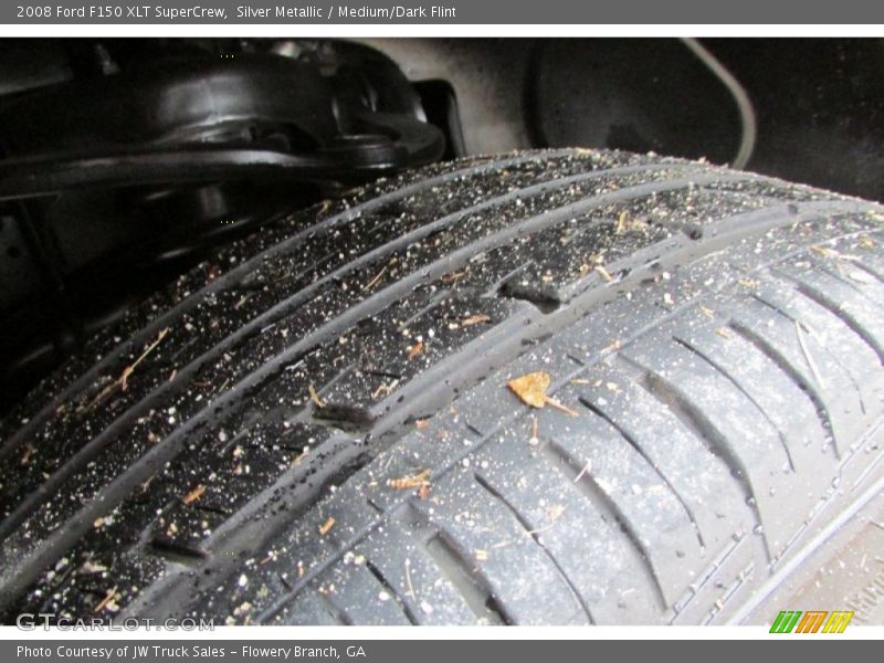 Silver Metallic / Medium/Dark Flint 2008 Ford F150 XLT SuperCrew