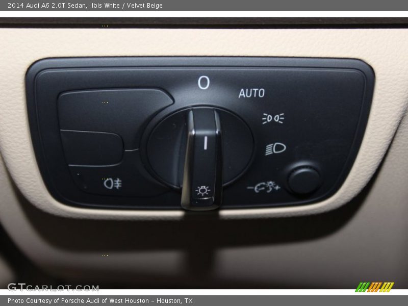Ibis White / Velvet Beige 2014 Audi A6 2.0T Sedan