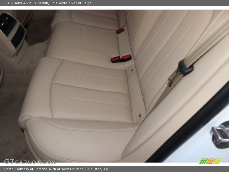 Ibis White / Velvet Beige 2014 Audi A6 2.0T Sedan