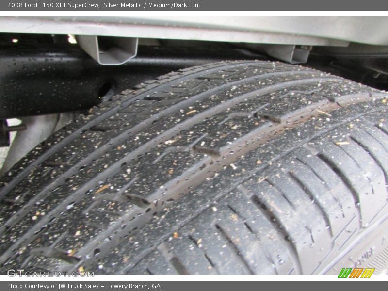 Silver Metallic / Medium/Dark Flint 2008 Ford F150 XLT SuperCrew