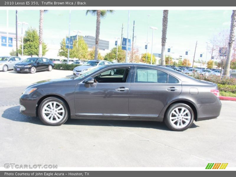 Truffle Brown Mica / Black 2010 Lexus ES 350