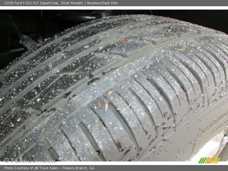Silver Metallic / Medium/Dark Flint 2008 Ford F150 XLT SuperCrew