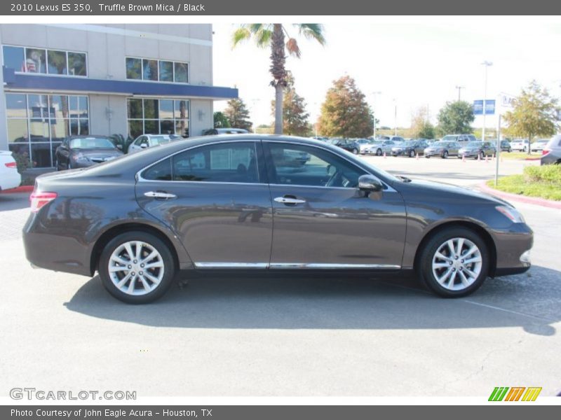 Truffle Brown Mica / Black 2010 Lexus ES 350