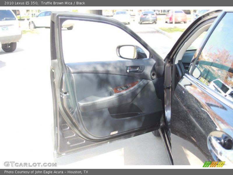 Truffle Brown Mica / Black 2010 Lexus ES 350