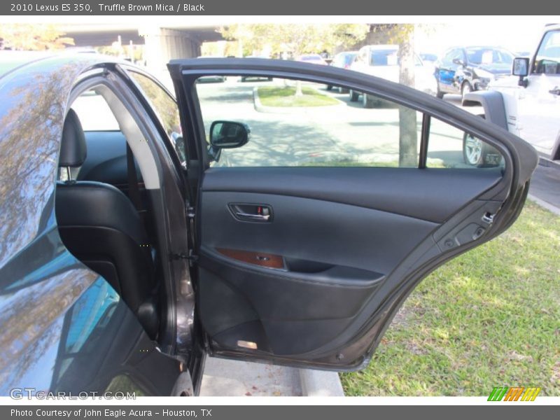 Truffle Brown Mica / Black 2010 Lexus ES 350