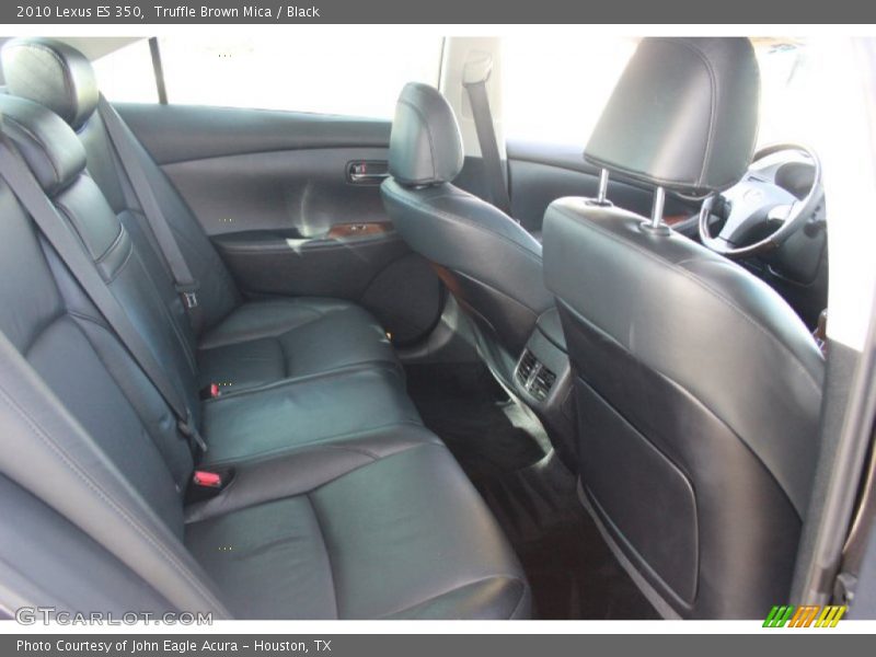 Truffle Brown Mica / Black 2010 Lexus ES 350