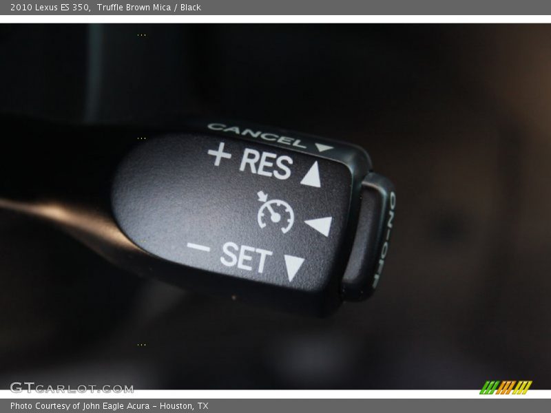 Truffle Brown Mica / Black 2010 Lexus ES 350