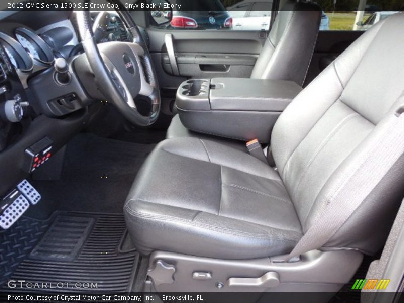 Onyx Black / Ebony 2012 GMC Sierra 1500 SLE Crew Cab