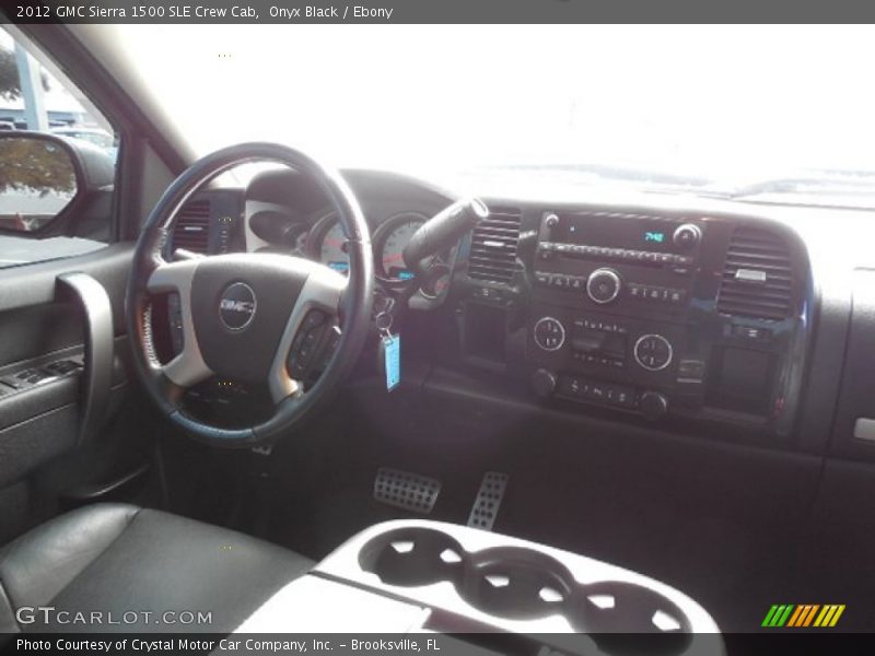 Onyx Black / Ebony 2012 GMC Sierra 1500 SLE Crew Cab