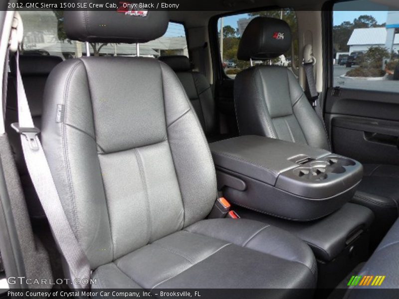 Onyx Black / Ebony 2012 GMC Sierra 1500 SLE Crew Cab