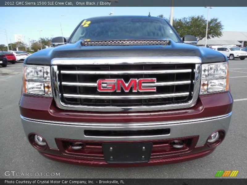 Onyx Black / Ebony 2012 GMC Sierra 1500 SLE Crew Cab