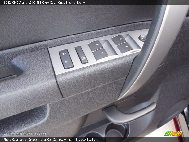Onyx Black / Ebony 2012 GMC Sierra 1500 SLE Crew Cab