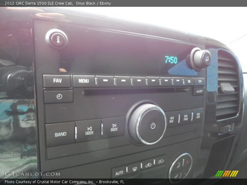Onyx Black / Ebony 2012 GMC Sierra 1500 SLE Crew Cab