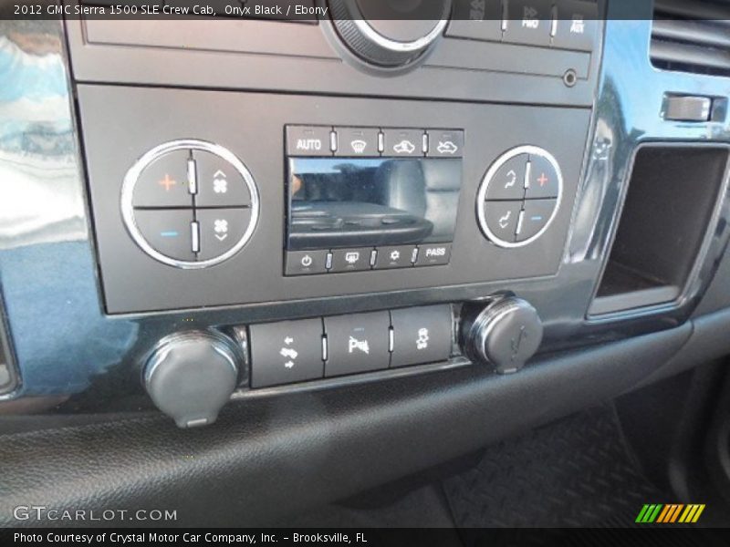 Onyx Black / Ebony 2012 GMC Sierra 1500 SLE Crew Cab