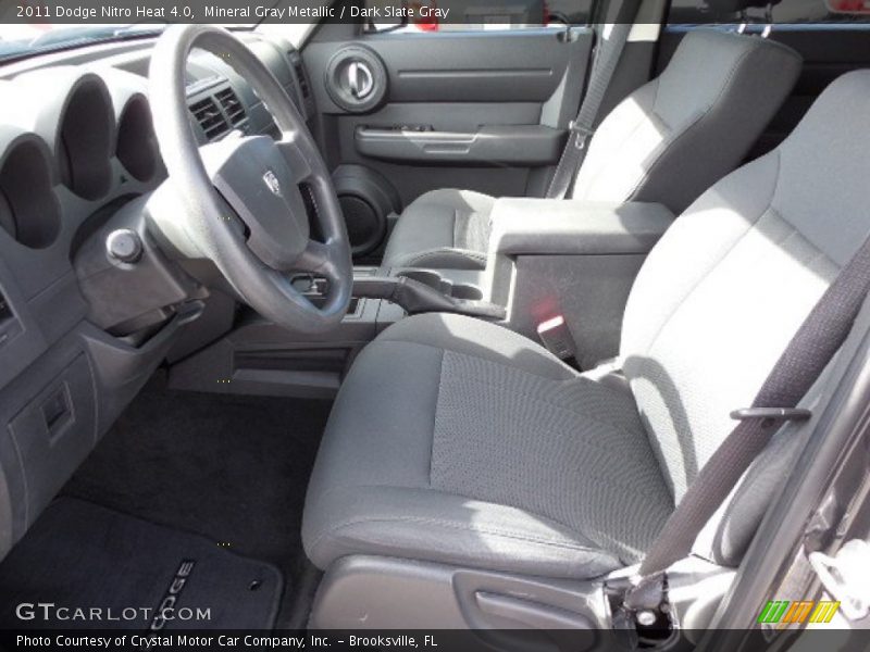 Mineral Gray Metallic / Dark Slate Gray 2011 Dodge Nitro Heat 4.0