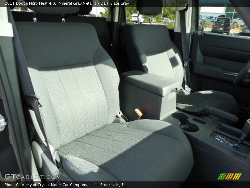Mineral Gray Metallic / Dark Slate Gray 2011 Dodge Nitro Heat 4.0