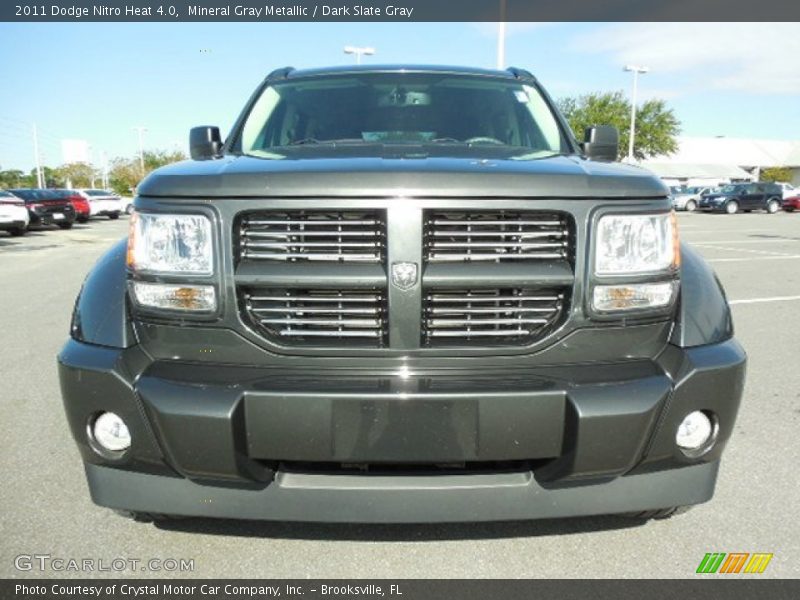 Mineral Gray Metallic / Dark Slate Gray 2011 Dodge Nitro Heat 4.0