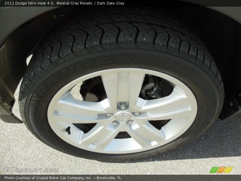 Mineral Gray Metallic / Dark Slate Gray 2011 Dodge Nitro Heat 4.0