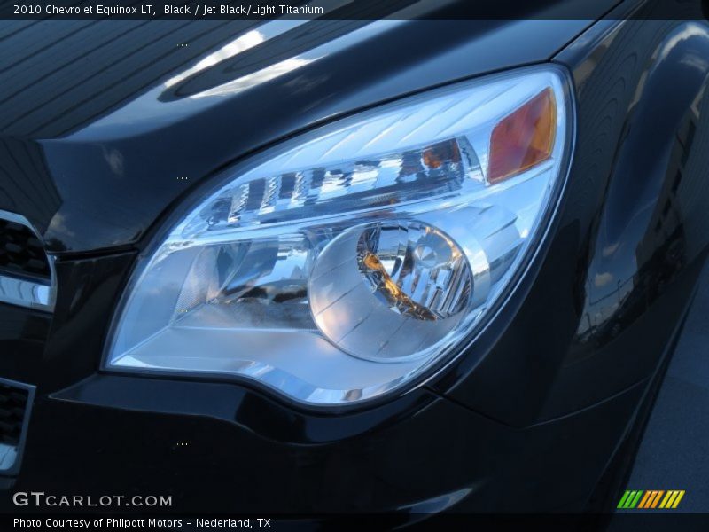 Black / Jet Black/Light Titanium 2010 Chevrolet Equinox LT