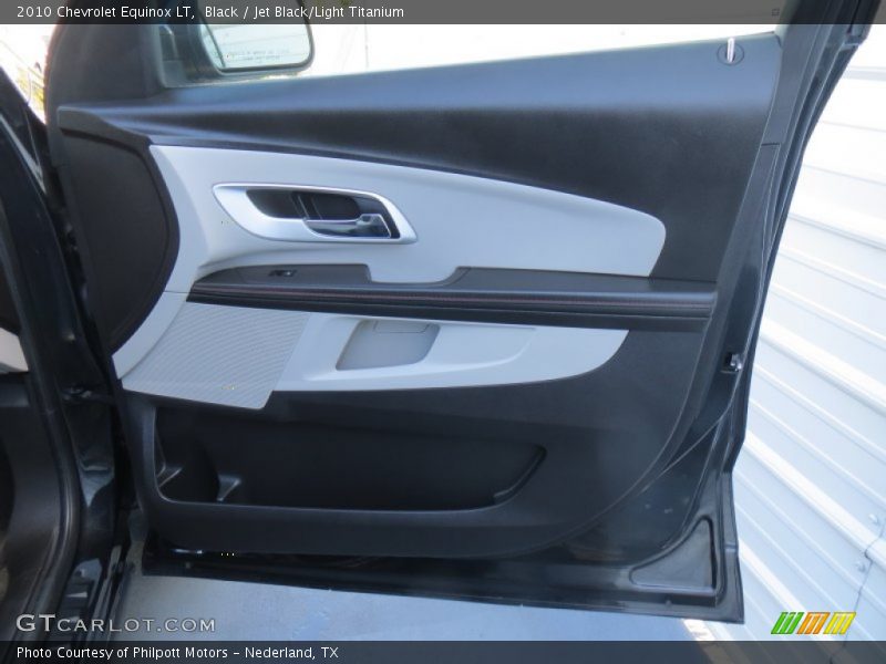 Black / Jet Black/Light Titanium 2010 Chevrolet Equinox LT