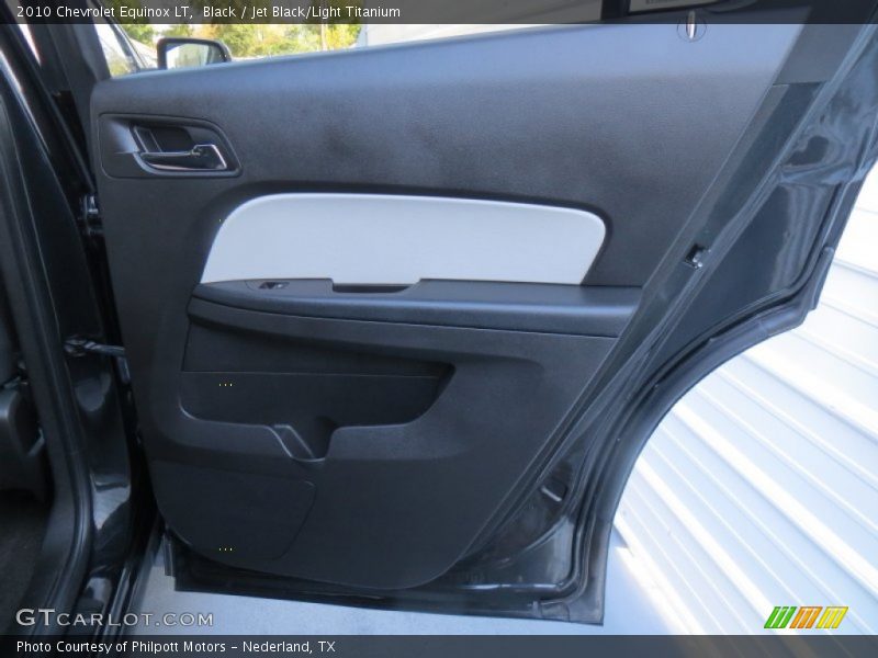 Black / Jet Black/Light Titanium 2010 Chevrolet Equinox LT
