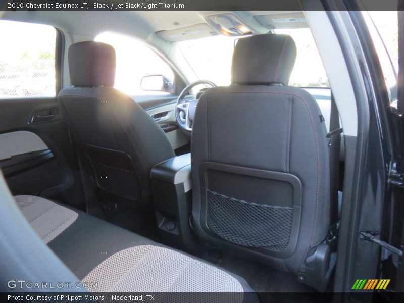 Black / Jet Black/Light Titanium 2010 Chevrolet Equinox LT