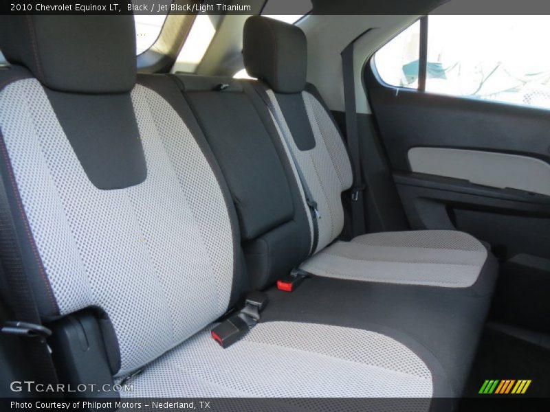 Black / Jet Black/Light Titanium 2010 Chevrolet Equinox LT
