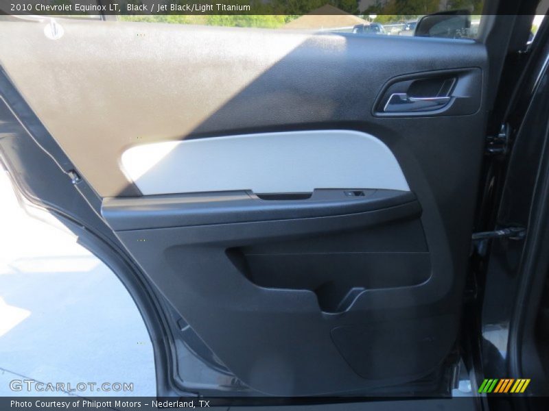 Black / Jet Black/Light Titanium 2010 Chevrolet Equinox LT
