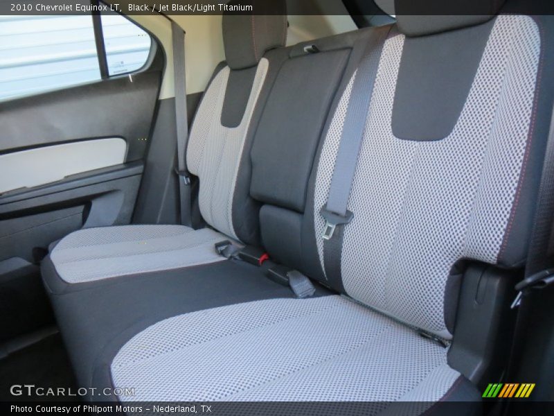 Black / Jet Black/Light Titanium 2010 Chevrolet Equinox LT