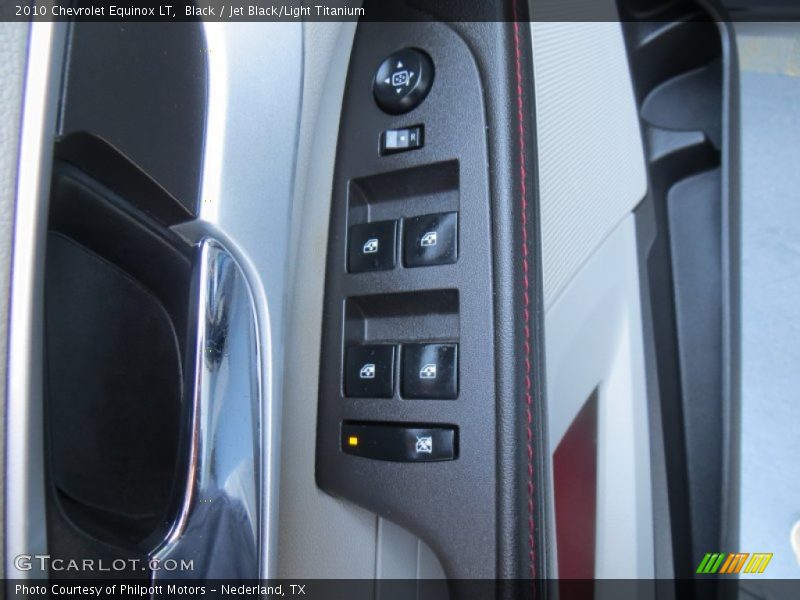 Black / Jet Black/Light Titanium 2010 Chevrolet Equinox LT