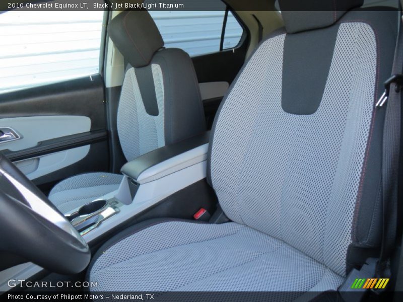 Black / Jet Black/Light Titanium 2010 Chevrolet Equinox LT