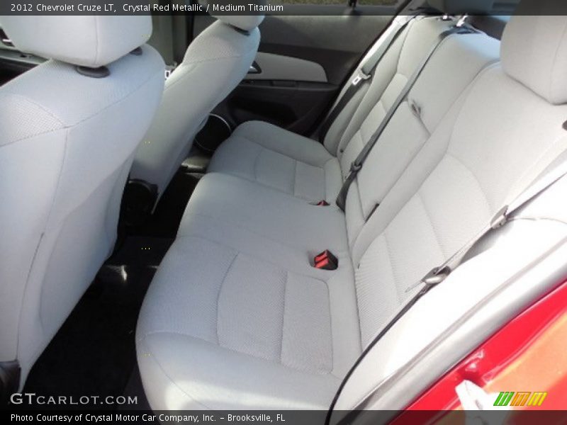 Crystal Red Metallic / Medium Titanium 2012 Chevrolet Cruze LT