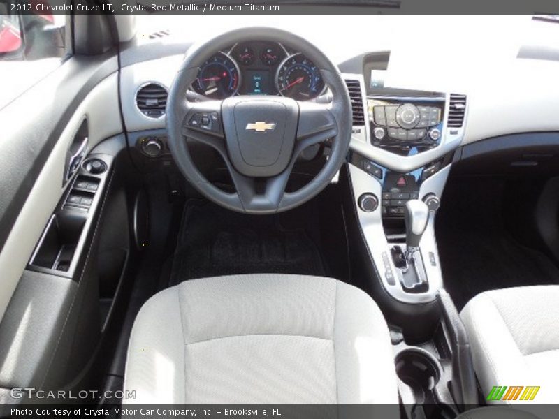 Crystal Red Metallic / Medium Titanium 2012 Chevrolet Cruze LT
