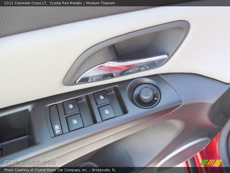 Crystal Red Metallic / Medium Titanium 2012 Chevrolet Cruze LT