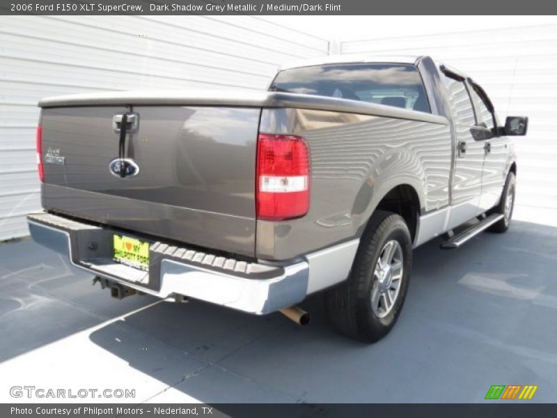 Dark Shadow Grey Metallic / Medium/Dark Flint 2006 Ford F150 XLT SuperCrew