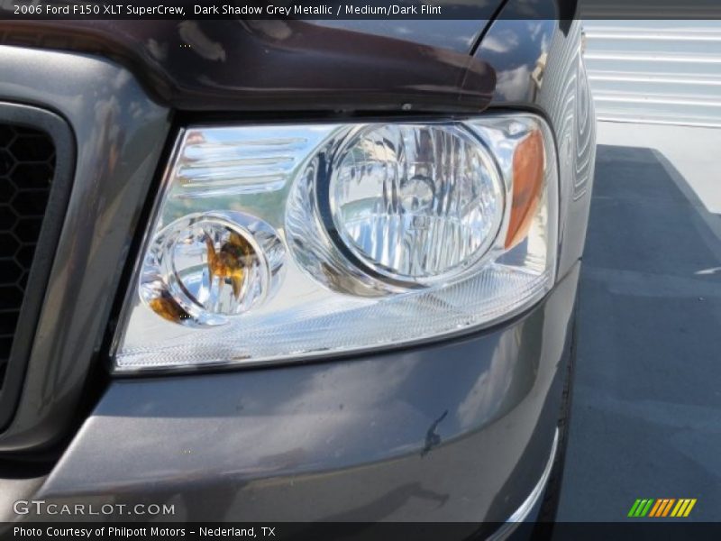 Dark Shadow Grey Metallic / Medium/Dark Flint 2006 Ford F150 XLT SuperCrew
