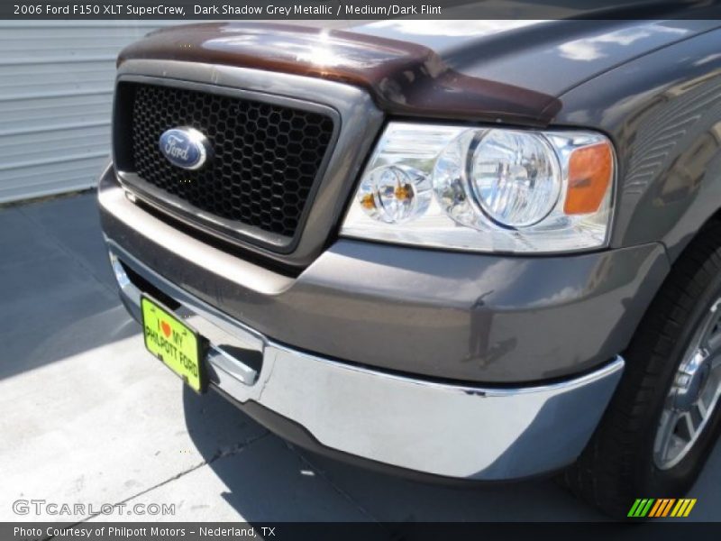 Dark Shadow Grey Metallic / Medium/Dark Flint 2006 Ford F150 XLT SuperCrew