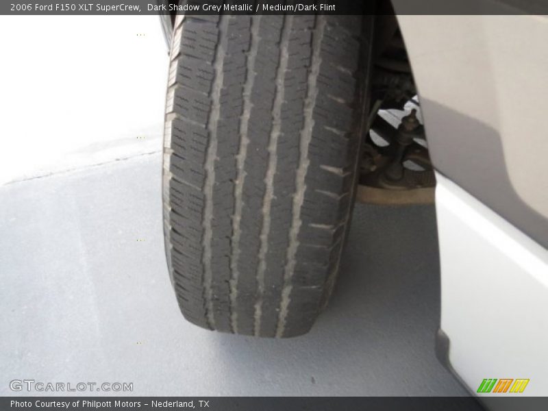 Dark Shadow Grey Metallic / Medium/Dark Flint 2006 Ford F150 XLT SuperCrew