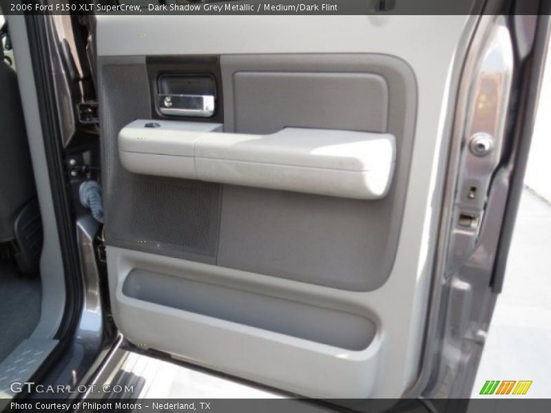 Dark Shadow Grey Metallic / Medium/Dark Flint 2006 Ford F150 XLT SuperCrew