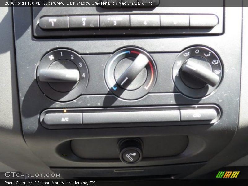 Dark Shadow Grey Metallic / Medium/Dark Flint 2006 Ford F150 XLT SuperCrew