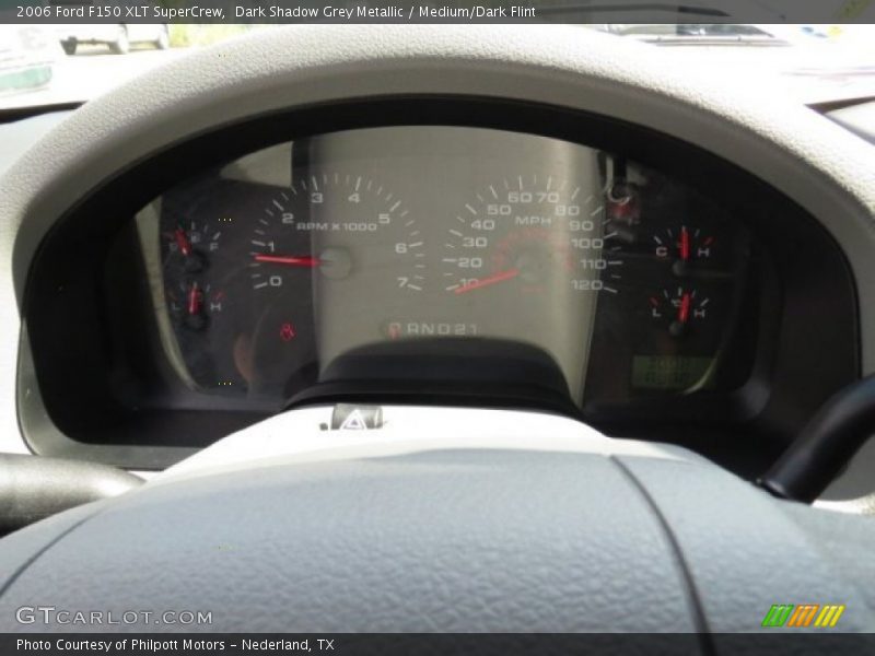 Dark Shadow Grey Metallic / Medium/Dark Flint 2006 Ford F150 XLT SuperCrew