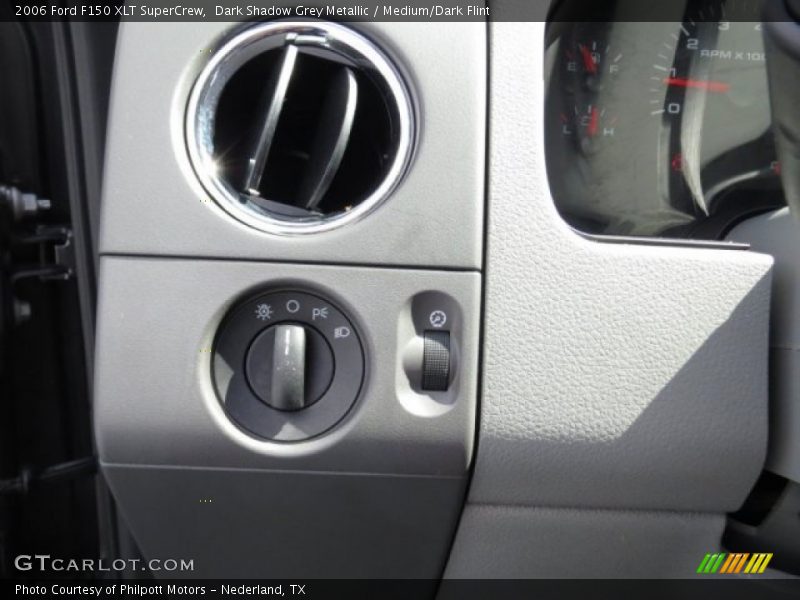 Dark Shadow Grey Metallic / Medium/Dark Flint 2006 Ford F150 XLT SuperCrew