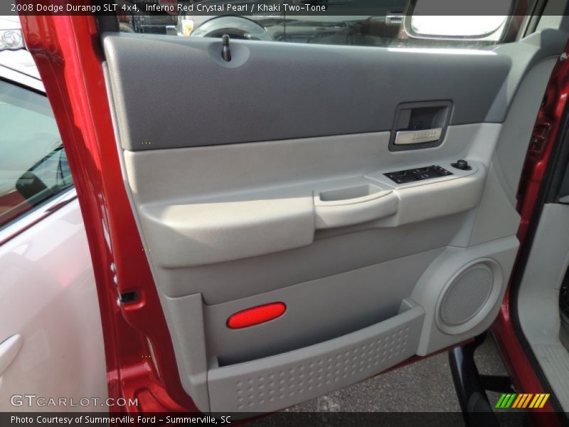 Inferno Red Crystal Pearl / Khaki Two-Tone 2008 Dodge Durango SLT 4x4