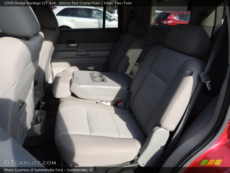 Inferno Red Crystal Pearl / Khaki Two-Tone 2008 Dodge Durango SLT 4x4