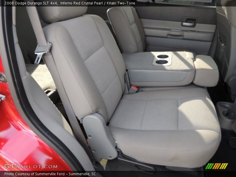 Inferno Red Crystal Pearl / Khaki Two-Tone 2008 Dodge Durango SLT 4x4