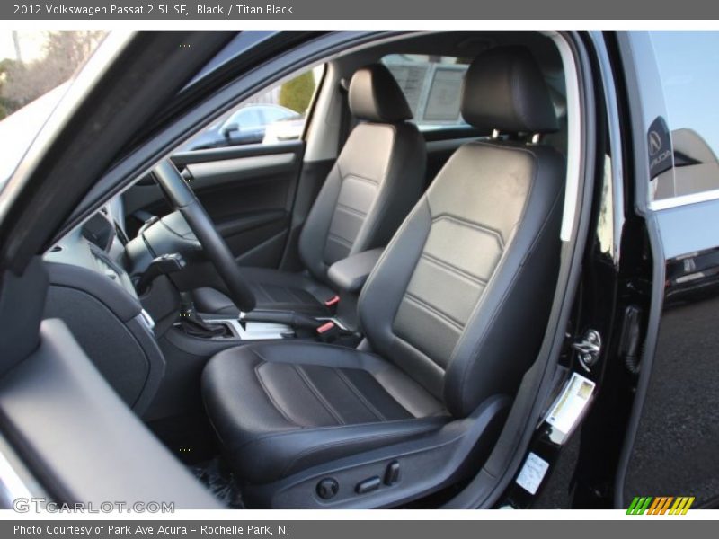 Black / Titan Black 2012 Volkswagen Passat 2.5L SE