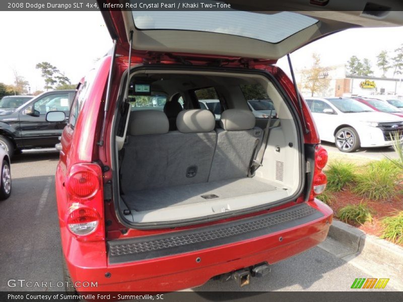 Inferno Red Crystal Pearl / Khaki Two-Tone 2008 Dodge Durango SLT 4x4