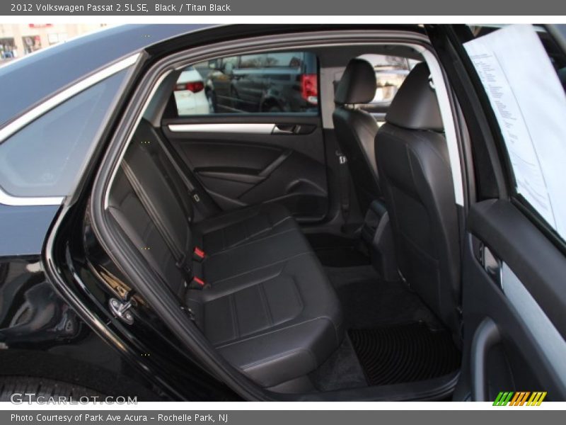 Black / Titan Black 2012 Volkswagen Passat 2.5L SE