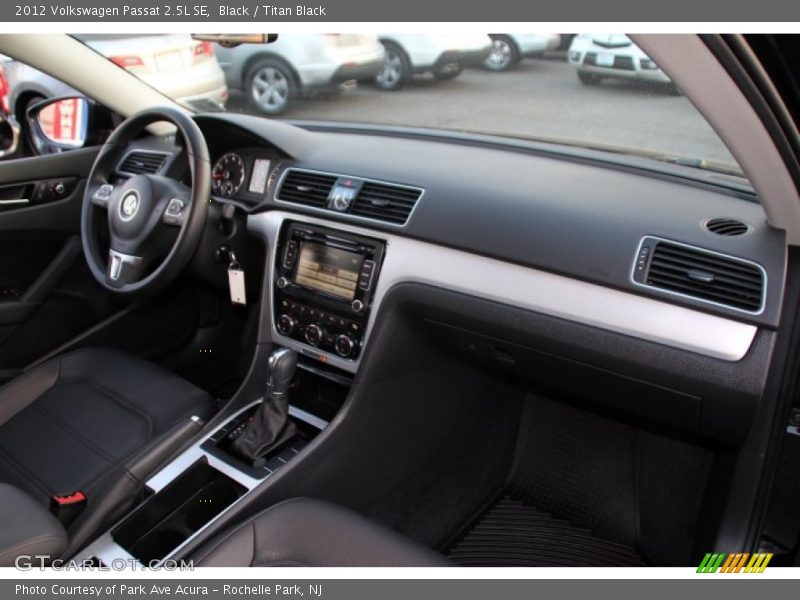 Black / Titan Black 2012 Volkswagen Passat 2.5L SE